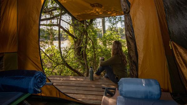  El Impenetrable ofrece camping y también opciones “especiales”. (Agencia Télam)