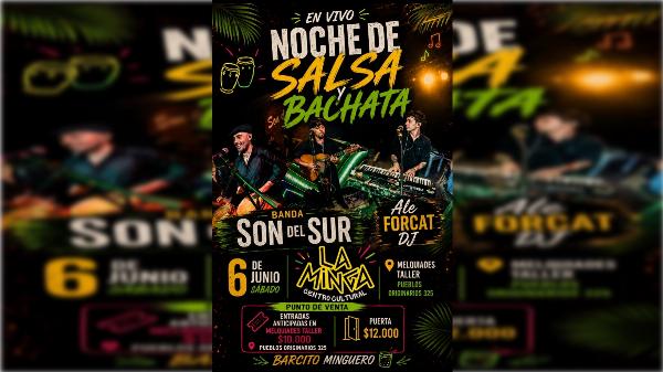 En el galpón La Minga presenta su "Noche Caribeña" con música en vivo y gastronomía temática